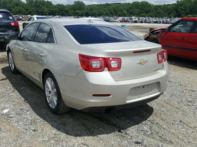 1G11H5SA4DF206885 - 2013 CHEVROLET MALIBU LTZ 金色 照片 3