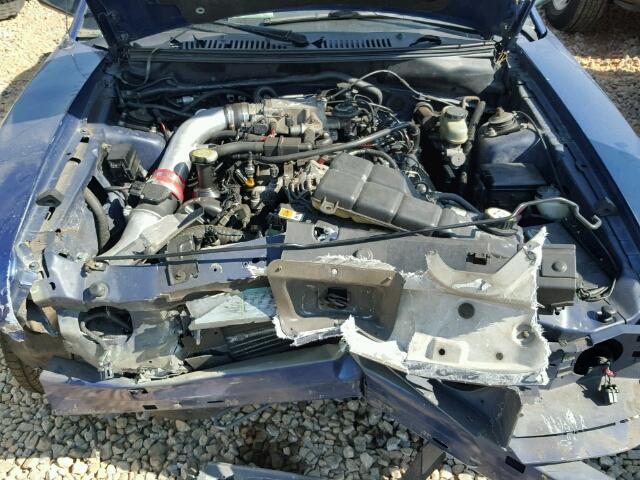 1FAFP45X03F323457 - 2003 FORD MUSTANG GT BLUE photo 7