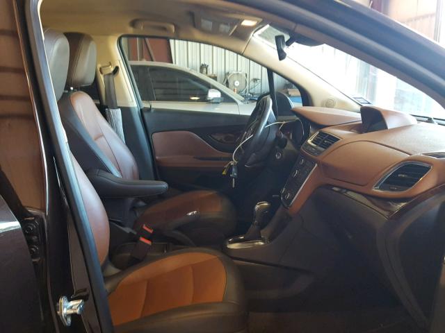 KL4CJDSB7EB633021 - 2014 BUICK ENCORE PRE BROWN photo 5