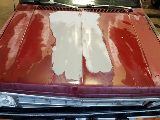 1GNCT18Z2N0122516 - 1992 CHEVROLET BLAZER S10 RED photo 7