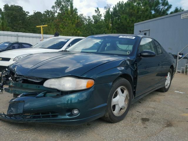 2G1WX15K719229605 - 2001 CHEVROLET MONTE CARL GRAY photo 2