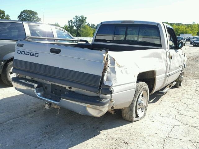 1B7HC16Y9YS535146 - 2000 DODGE RAM 1500 SILVER photo 4