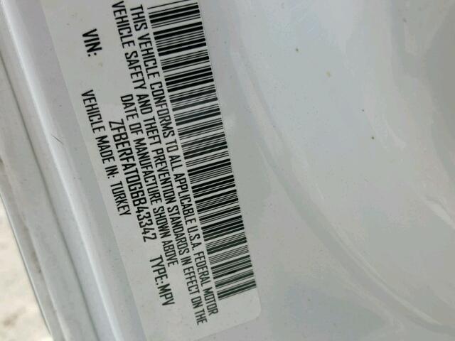 ZFBERFAT0G6B43342 - 2016 RAM PROMASTER Ağ foto 10