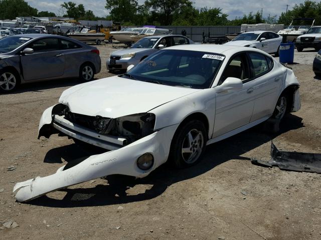 2G2WP522841127336 - 2004 PONTIAC GRAND PRIX WHITE photo 2