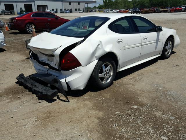 2G2WP522841127336 - 2004 PONTIAC GRAND PRIX WHITE photo 4