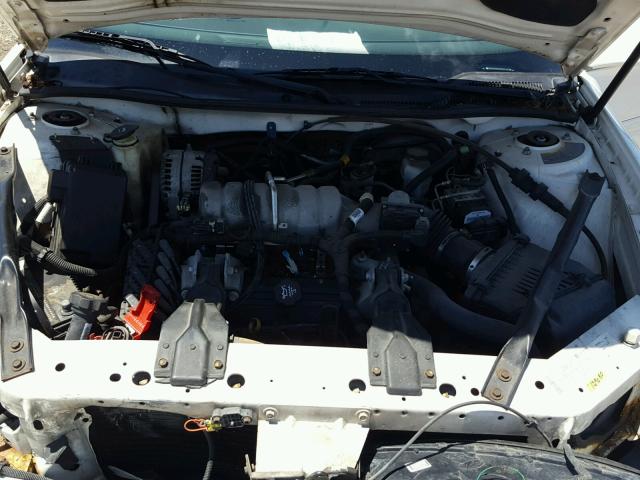 2G2WP522841127336 - 2004 PONTIAC GRAND PRIX WHITE photo 7