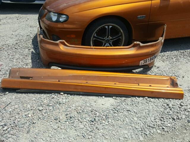 6G2VX12UX6L820642 - 2006 PONTIAC GTO ORANGE photo 9