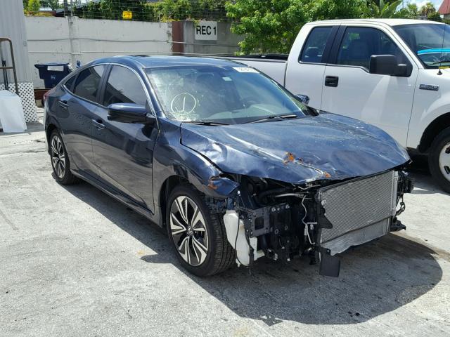 19XFC1F74HE032660 - 2017 HONDA CIVIC EXL Mavi foto 1