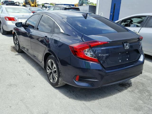 19XFC1F74HE032660 - 2017 HONDA CIVIC EXL Mavi foto 3