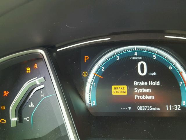 19XFC1F74HE032660 - 2017 HONDA CIVIC EXL Mavi foto 8