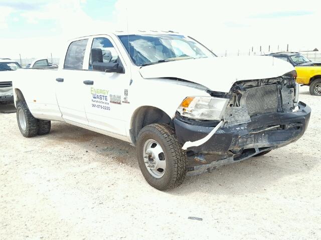 3C63RRGL6DG556118 - 2013 RAM 3500 ST WHITE photo 1