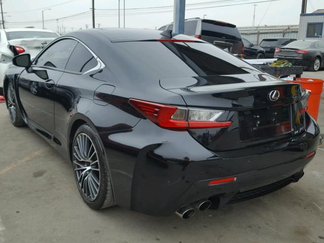 JTHHP5BC3F5003536 - 2015 LEXUS RC-F BLACK photo 3