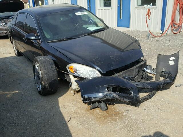 2G1WD58CX69140834 - 2006 CHEVROLET IMPALA BLACK photo 1