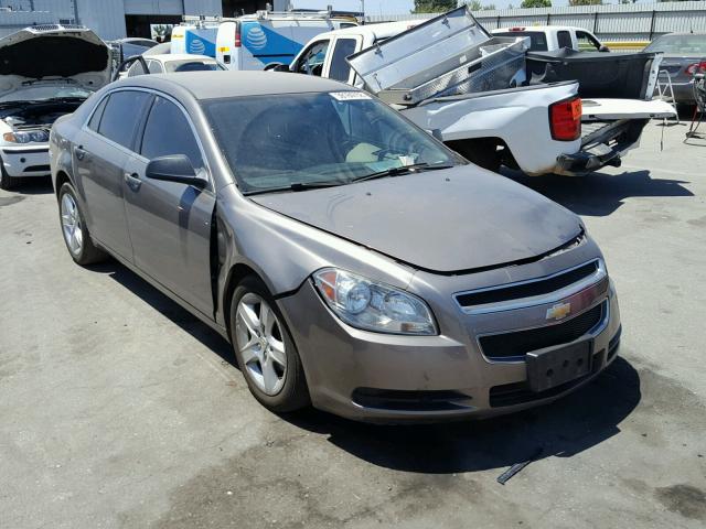 1G1ZA5EUXCF220074 - 2012 CHEVROLET MALIBU LS BROWN photo 1
