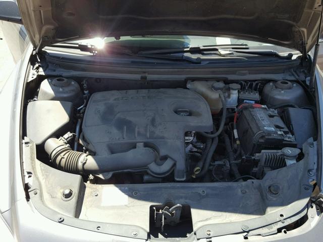 1G1ZA5EUXCF220074 - 2012 CHEVROLET MALIBU LS BROWN photo 7