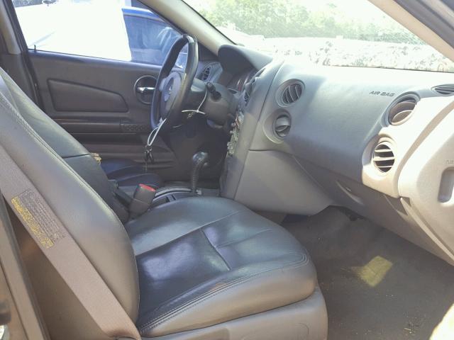 2G2WP522951290658 - 2005 PONTIAC GRAND PRIX BLACK photo 5