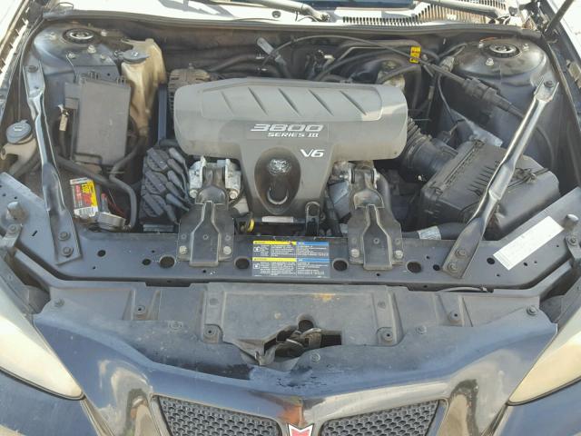 2G2WP522951290658 - 2005 PONTIAC GRAND PRIX BLACK photo 7