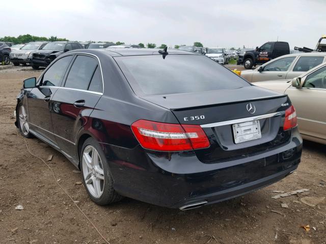 WDDHF8HB5BA352709 - 2011 MERCEDES-BENZ E350 BLACK photo 3