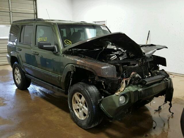1J8HG48K48C189220 - 2008 JEEP COMMANDER GREEN photo 1