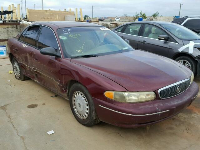 2G4WS52M6X1439733 - 1999 BUICK CENTURY CU BURGUNDY photo 1