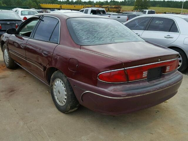 2G4WS52M6X1439733 - 1999 BUICK CENTURY CU BURGUNDY photo 3