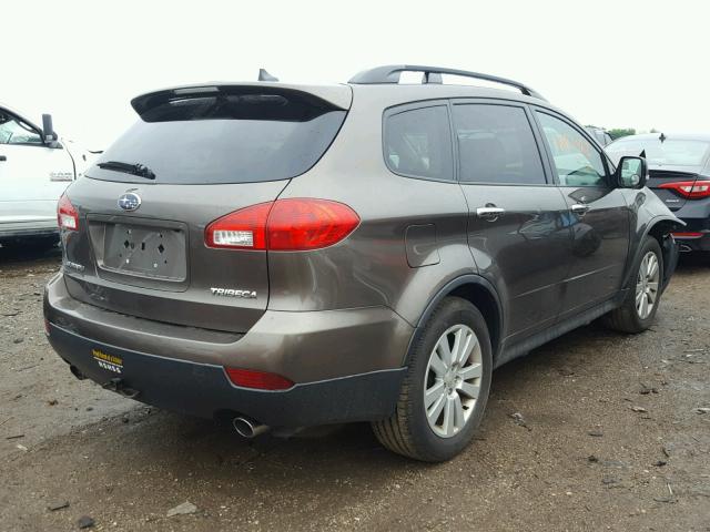 4S4WX93D394403142 - 2009 SUBARU TRIBECA LI BROWN photo 4