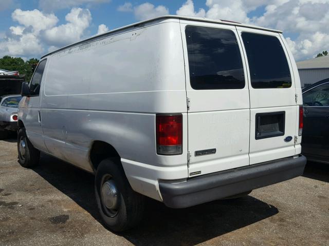 1FTNE24W06HA07820 - 2006 FORD ECONOLINE WHITE photo 3