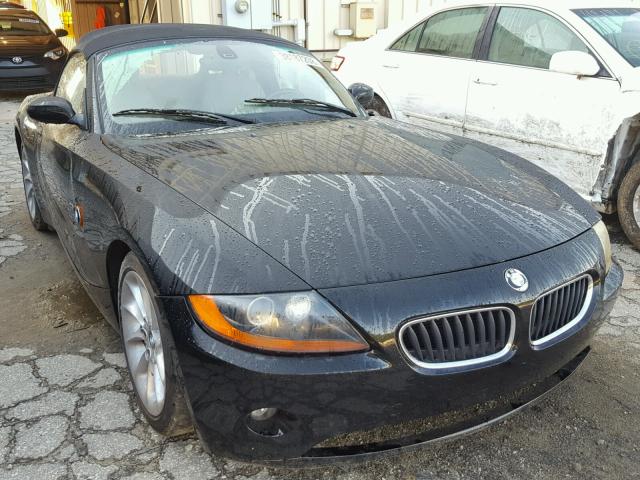 4USBT33433LR64248 - 2003 BMW Z4 2.5 BLACK photo 1