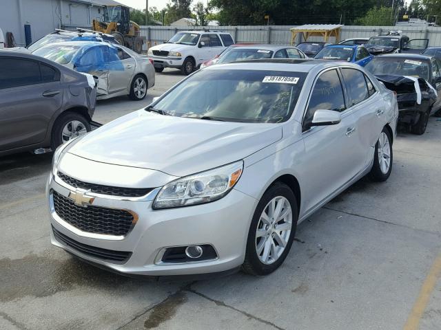 1G11H5SL9EF186944 - 2014 CHEVROLET MALIBU LTZ 银色 照片 2