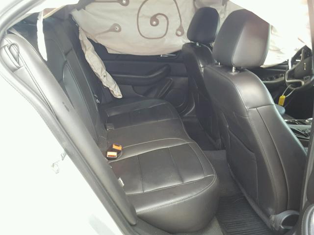 1G11H5SL9EF186944 - 2014 CHEVROLET MALIBU LTZ 银色 照片 6