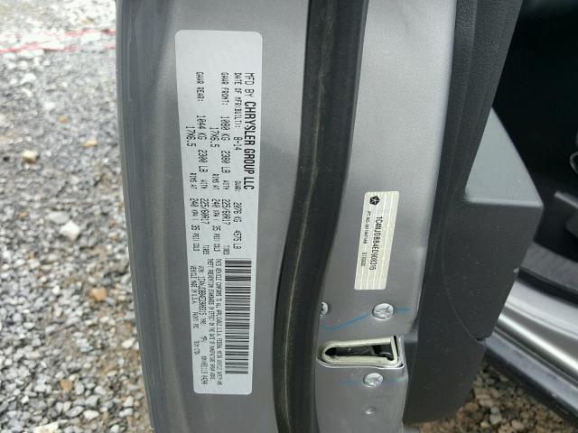 1C4NJDBB4ED908315 - 2014 JEEP COMPASS SP 灰色 照片 10