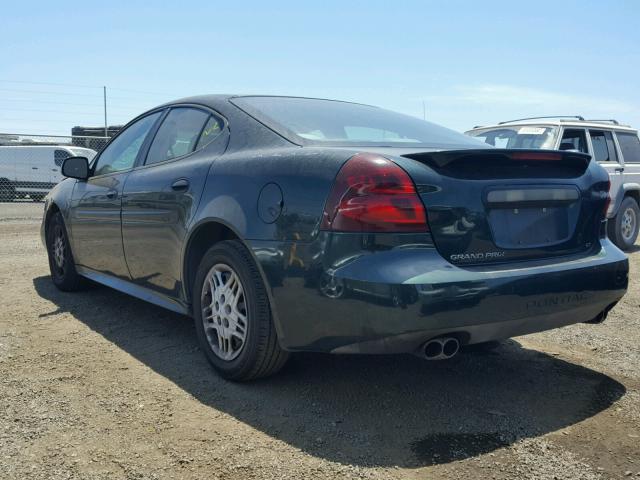 2G2WP522141307452 - 2004 PONTIAC GRAND PRIX GREEN photo 3