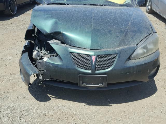 2G2WP522141307452 - 2004 PONTIAC GRAND PRIX GREEN photo 7