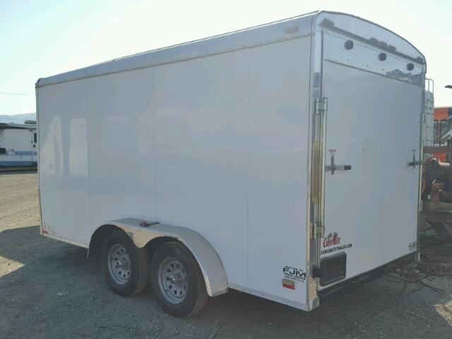 5NHUCM423DT438458 - 2013 CARGO TRAILER WHITE photo 3