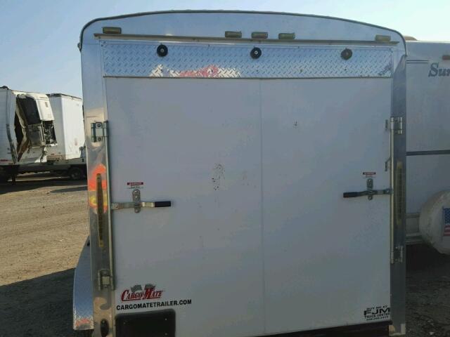 5NHUCM423DT438458 - 2013 CARGO TRAILER WHITE photo 6