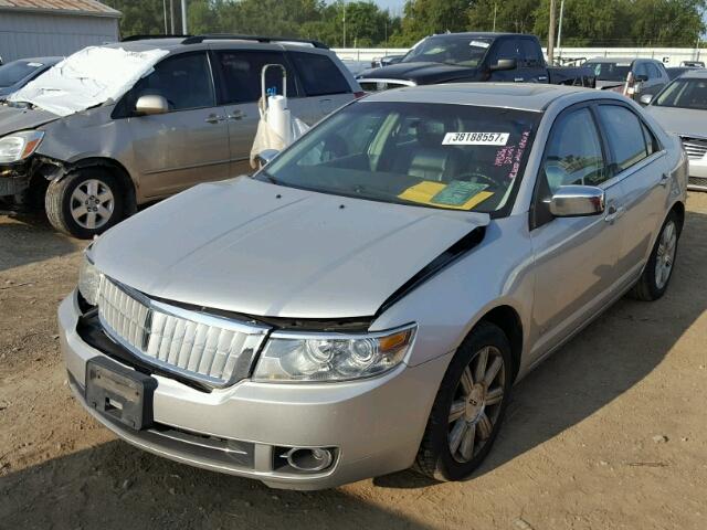 3LNHM28T87R666983 - 2007 LINCOLN MKZ SILVER photo 2