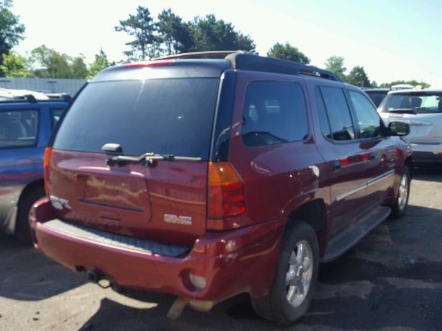 1GKET16S566164401 - 2006 GMC ENVOY XL MAROON photo 4