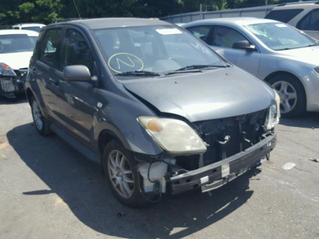 JTKKT624840075174 - 2004 TOYOTA SCION XA ნაცრისფერი ფოტო 1