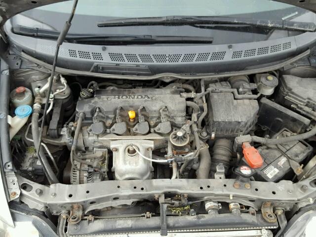 1HGFA16598L003216 - 2008 HONDA CIVIC LX GRAY photo 7