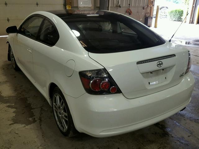 JTKDE3B70A0316443 - 2010 SCION TC WHITE photo 3