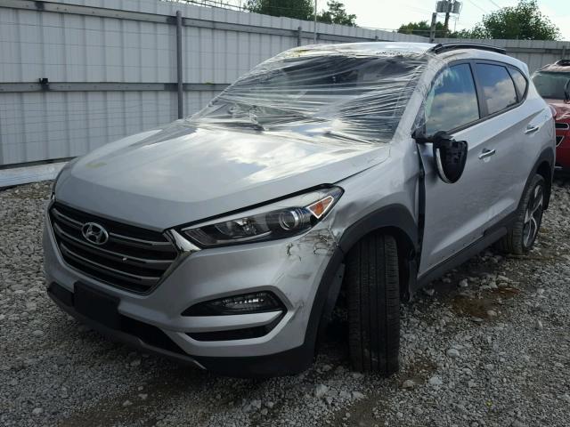 KM8J3CA21GU212420 - 2016 HYUNDAI TUCSON LIM SILVER photo 2