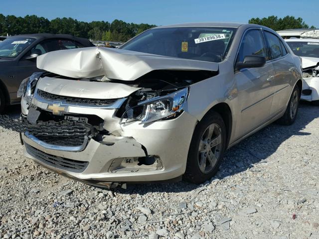 1G11B5SAXGF114573 - 2016 CHEVROLET MALIBU LIM 金色 照片 2