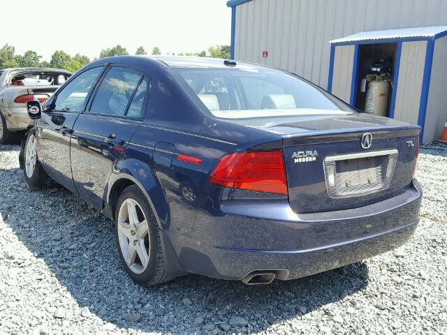 19UUA66266A018971 - 2006 ACURA 3.2TL BLUE photo 3