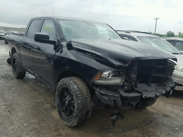 1C6RR7KT0ES249494 - 2014 DODGE RAM 1500 BLACK photo 1