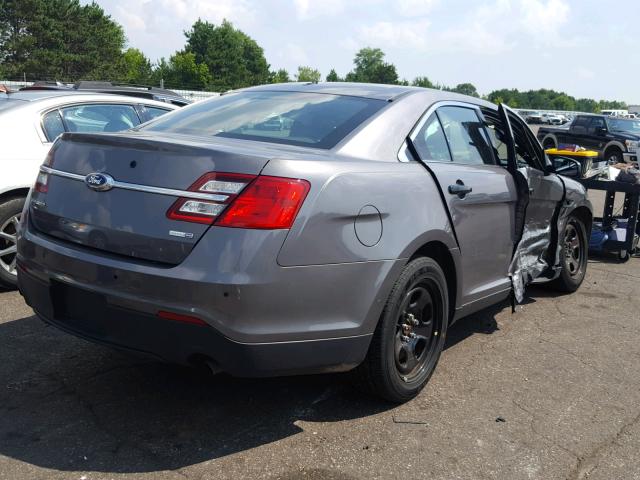 1FAHP2MK4GG105654 - 2016 FORD TAURUS POL SILVER photo 4