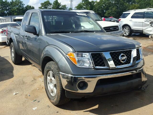 1N6AD06U56C442151 - 2006 NISSAN FRONTIER K GRAY photo 1