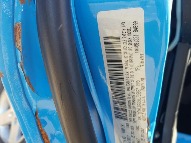 1C4AJWAG8HL725937 - 2017 JEEP WRANGLER S 蓝色 照片 10