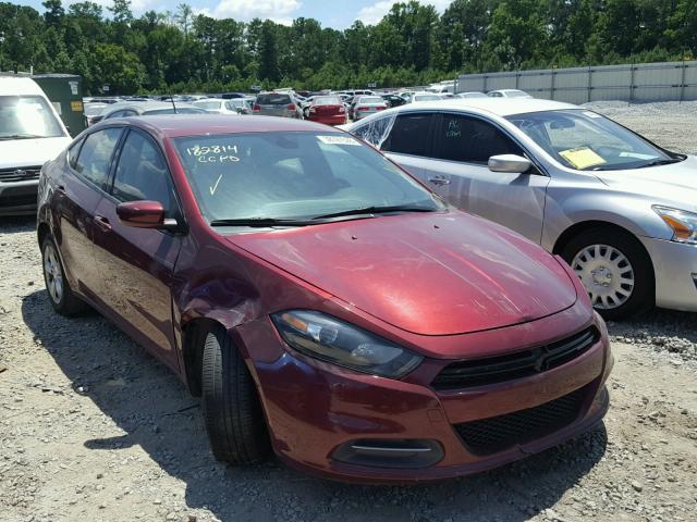 1C3CDFBB1FD351377 - 2015 DODGE DART SXT BURGUNDY photo 1