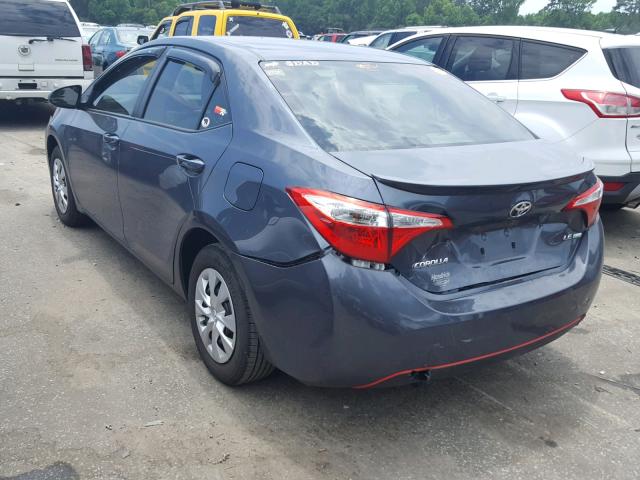 2T1BPRHE2FC338328 - 2015 TOYOTA COROLLA EC 灰色 照片 3