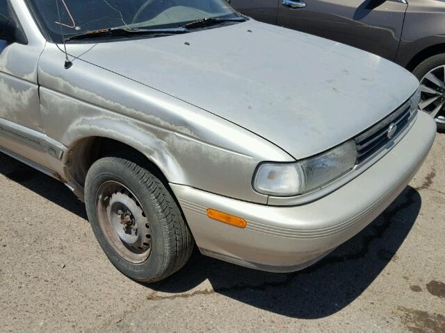 JN1EB31P8MU015540 - 1991 NISSAN SENTRA GRAY photo 9